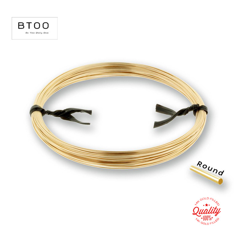 Jewelry Making Thread - One Meter Half Hard/Dead Soft 14K