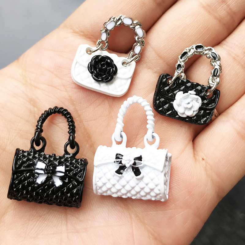Jewelry Making Knots - 1pc Fashion Bag Enamel Charms 3D
