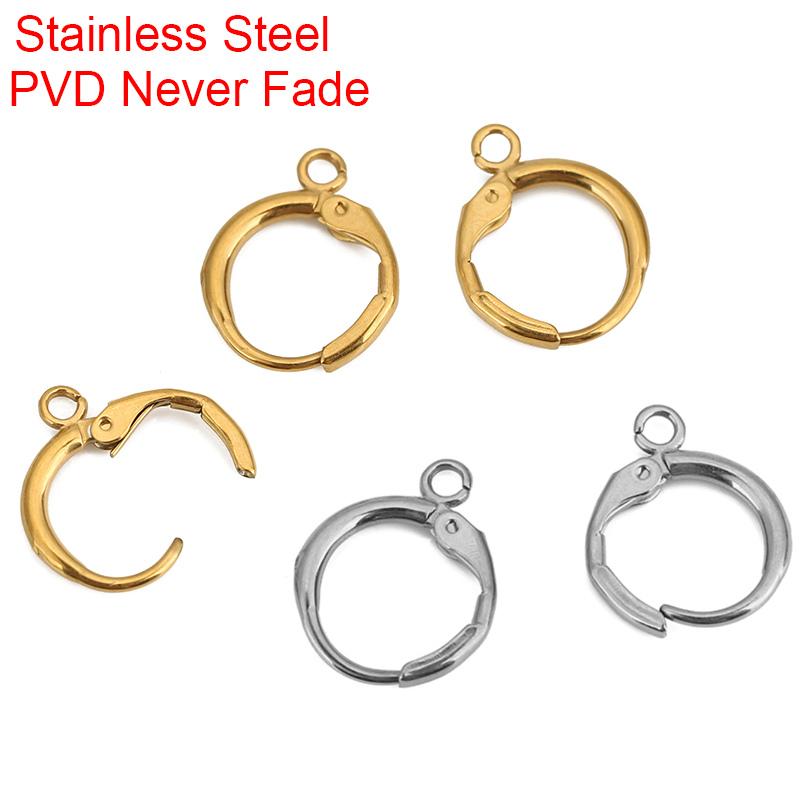 Jewelry Making School - 10pcs PVD Never Fade Stainless Steel