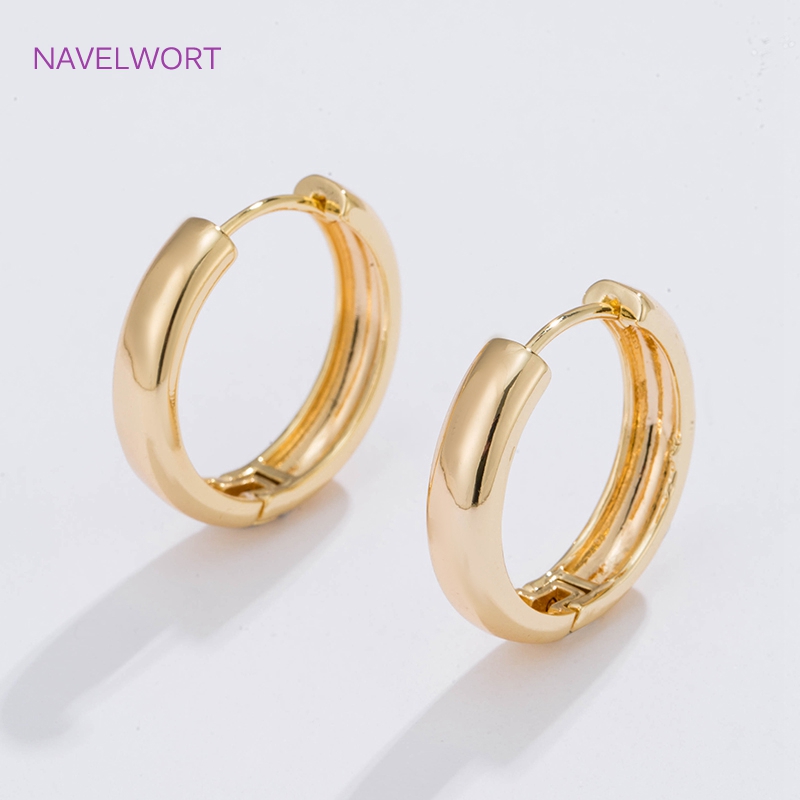 Jewelry Making Knots - 6 Sizes Gold Plated Circle Hoop
