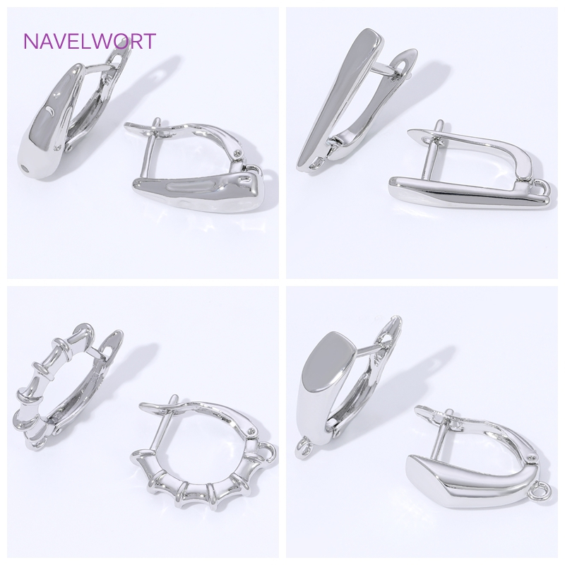 Jewelry Making Thread - 18K Gold Plated Smooth Earring Hooks