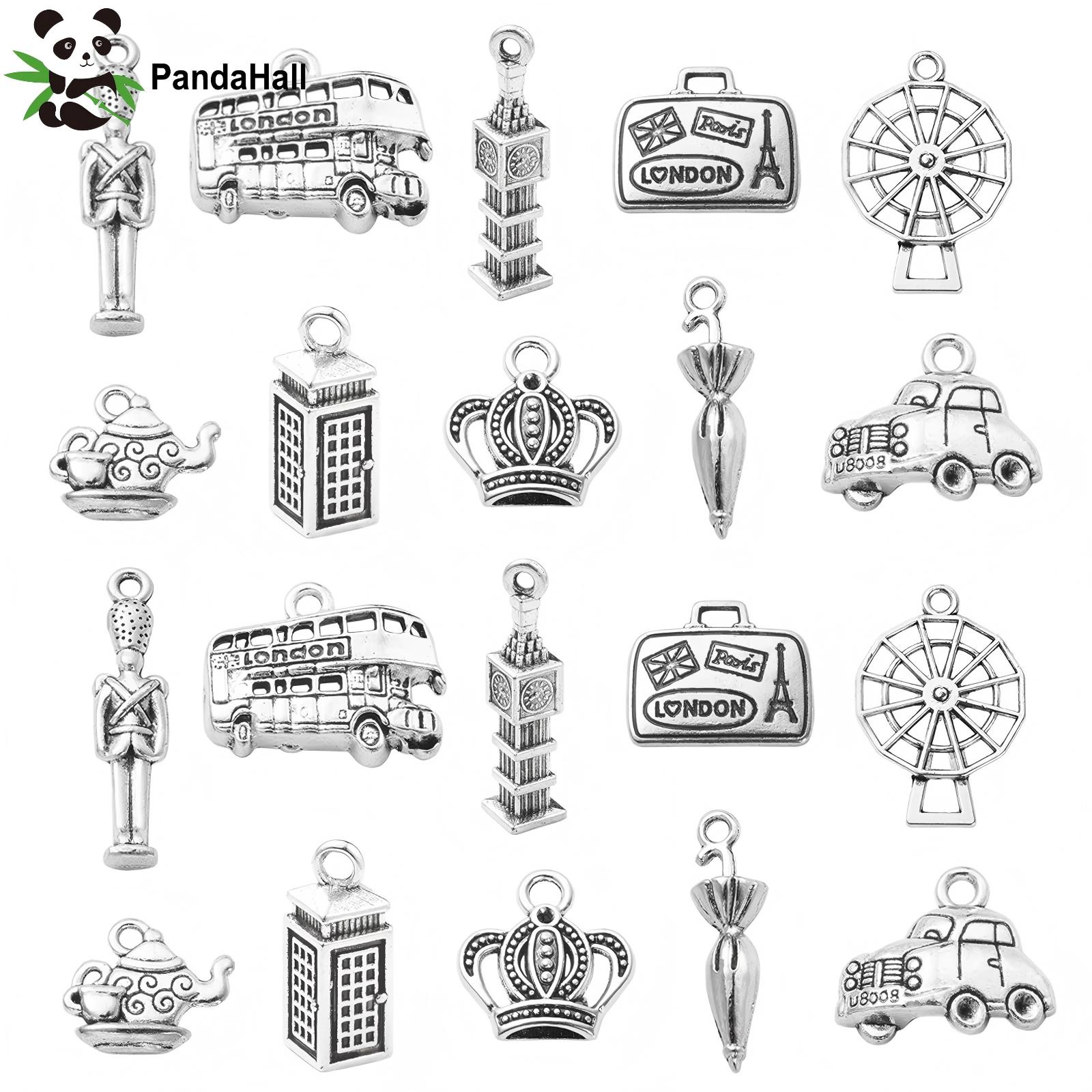 Jewelry Making In London - PandaHall 100Pcs 10 Styles London Theme