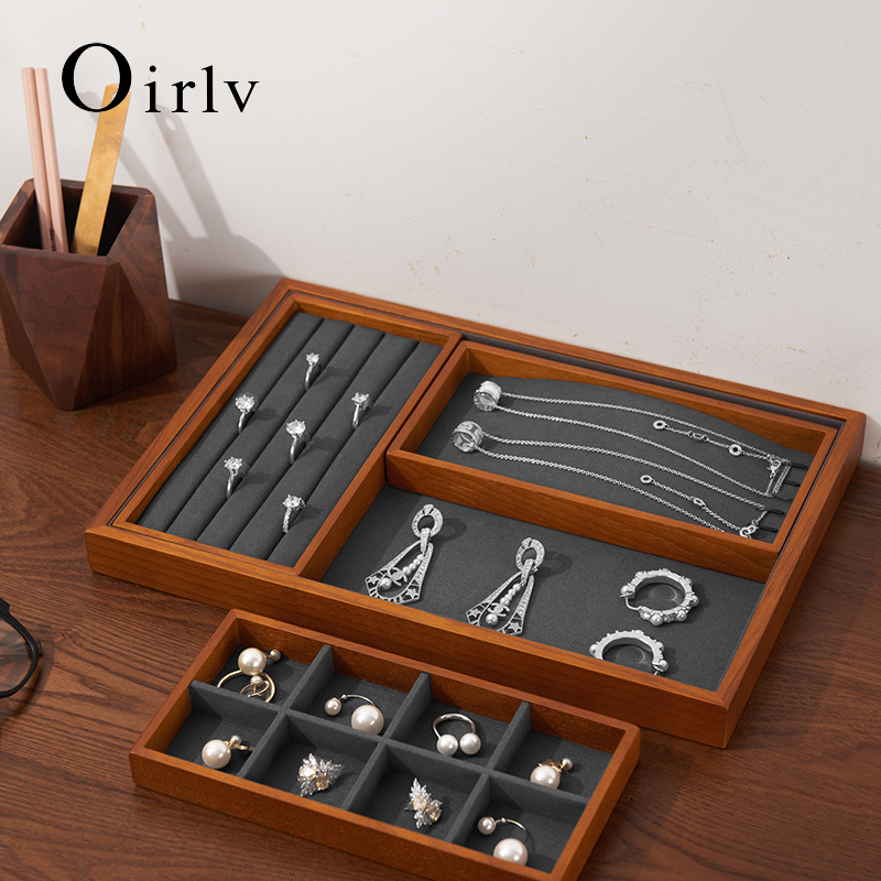 Jewelry Making Organizer - Oirlv Wooden Jewelry Organizer Stand Ring