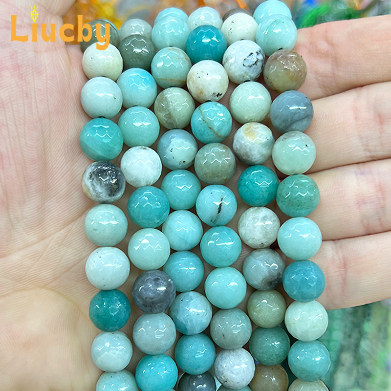 Jewelry Making Amazon - Natural Stone Faceted Amazon football section