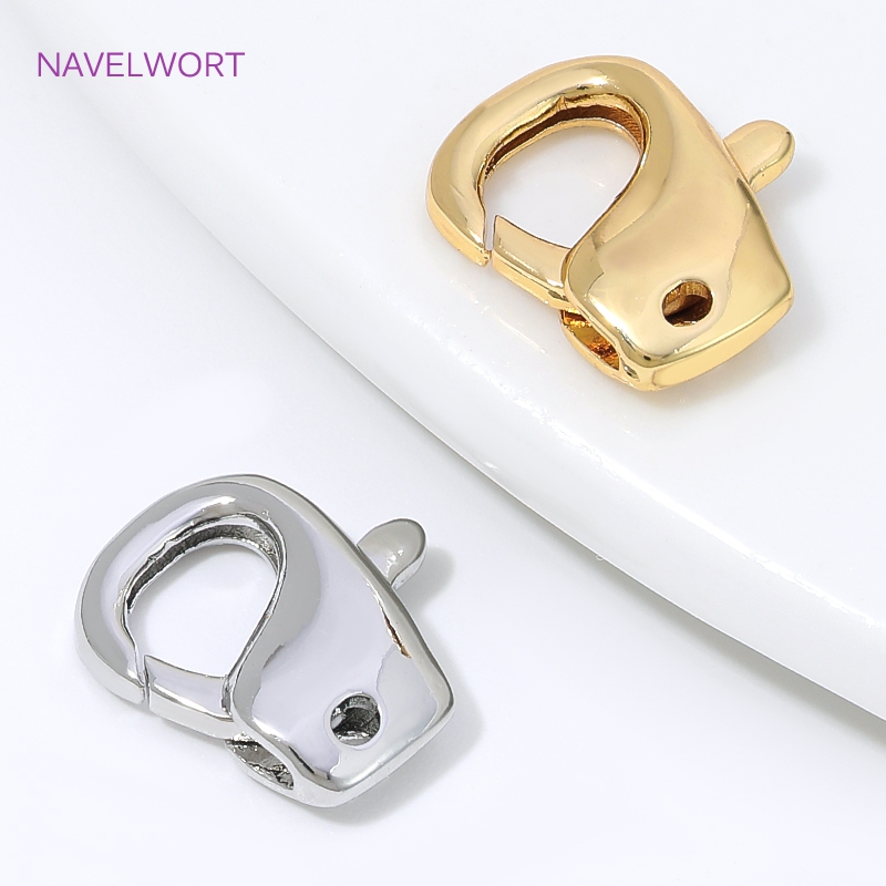 Jewelry Making Essentials - 13mm*11.5mm 18K Gold Plated Lobster Clasp
