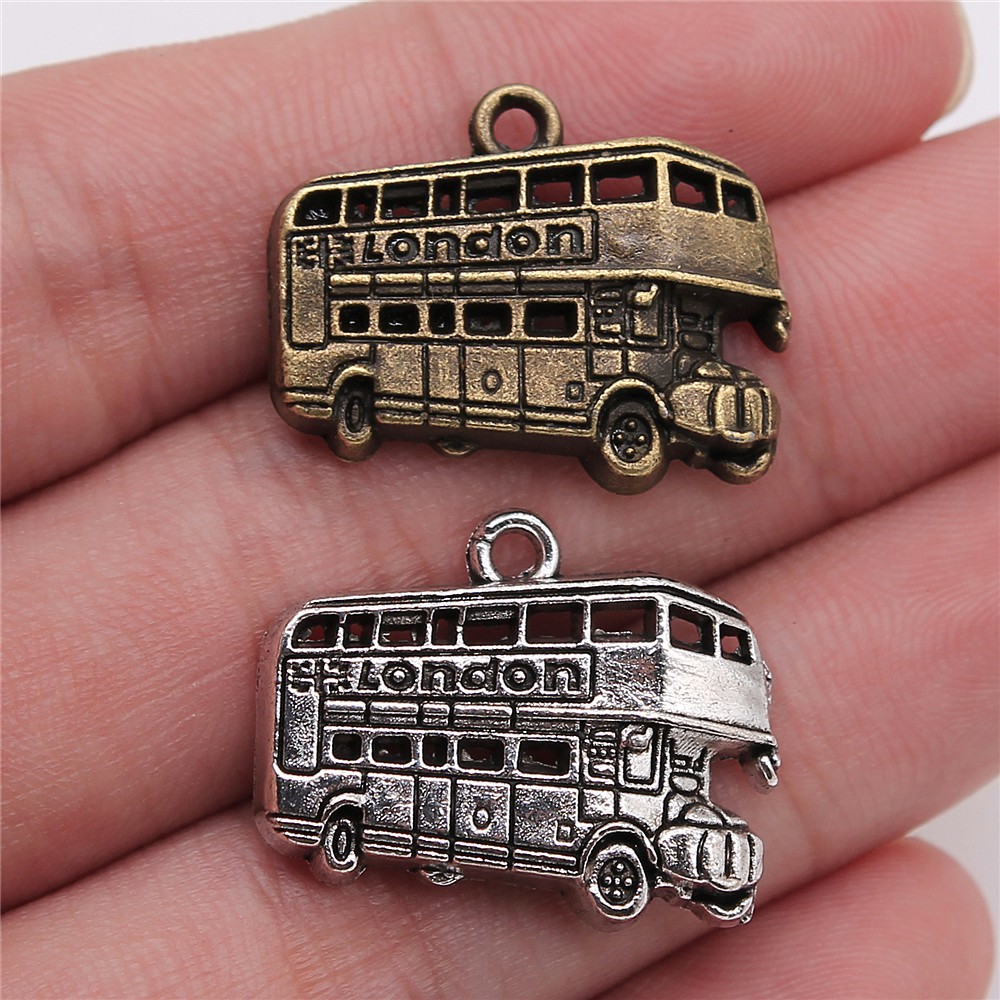 Jewelry Making In London - WYSIWYG 10pcs 25x20mm 2 Colors Antique