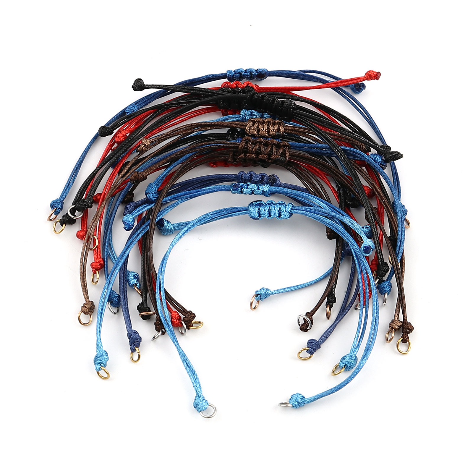 5pcs Multicolor Polyester Brai - Jewelry Making For Adults 评论和价格