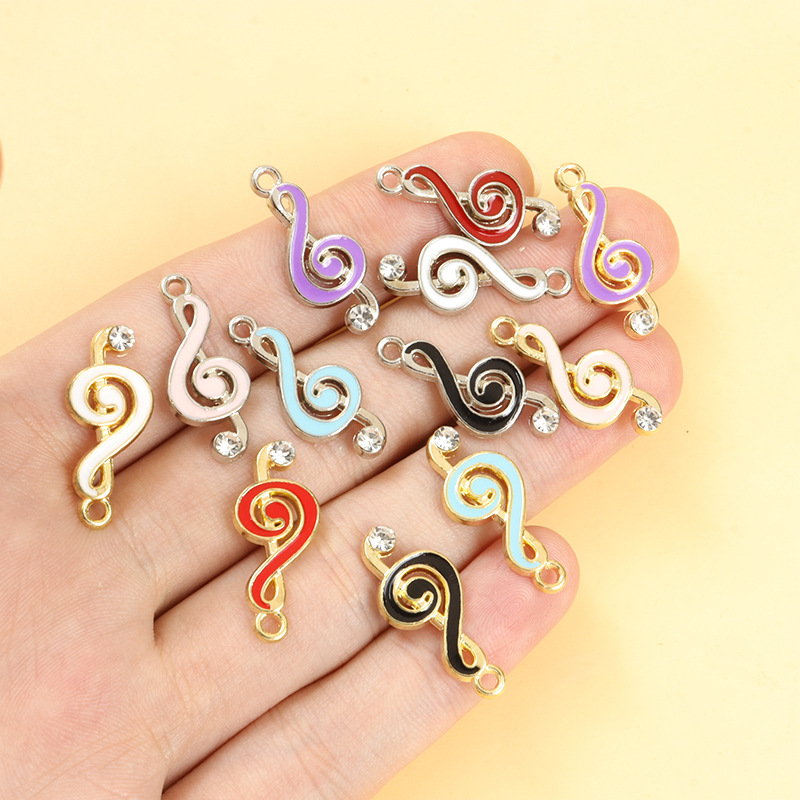 100PC/lot music note Pendant C - Jewelry Making Notes 评论和价格