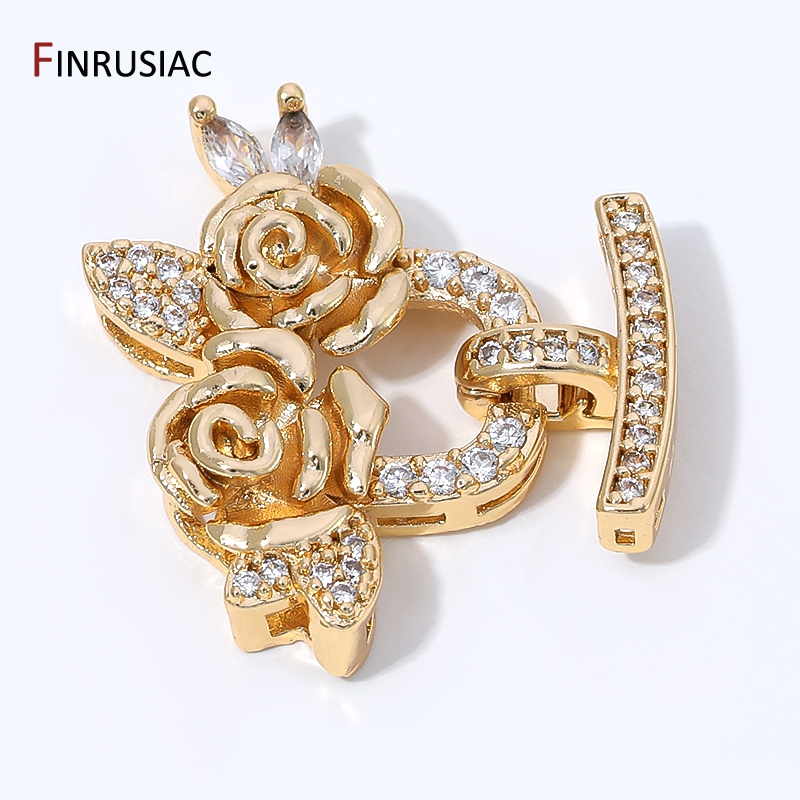 14K Gold Plated Brass Zircon F - Jewelry Making Essentials 评论和价格