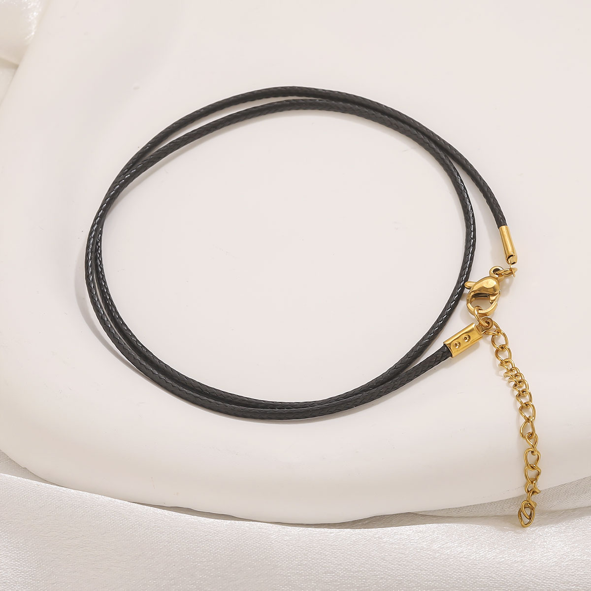 5pcs Leather Cord Necklace Wit - Jewelry Making Wax 评论和价格