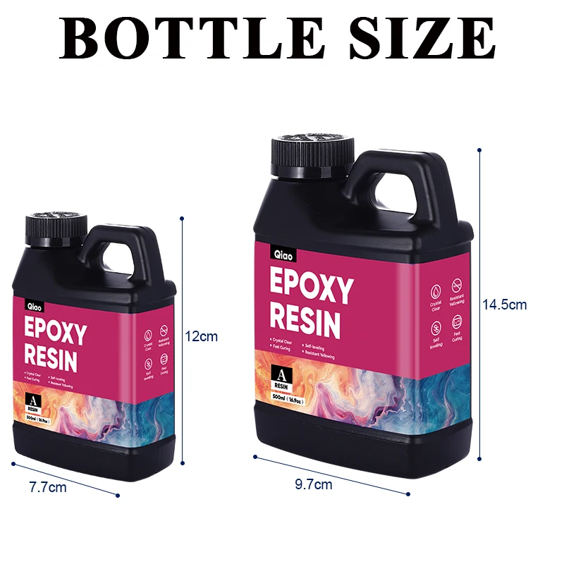 500ml 1000ml Easy Mixing Epoxy - Crystal Bead Mix 评论和价格