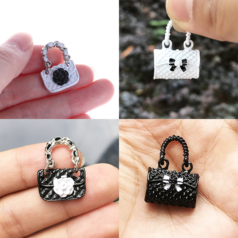 1pc Fashion Bag Enamel Charms  - Jewelry Making Knots 评论和价格