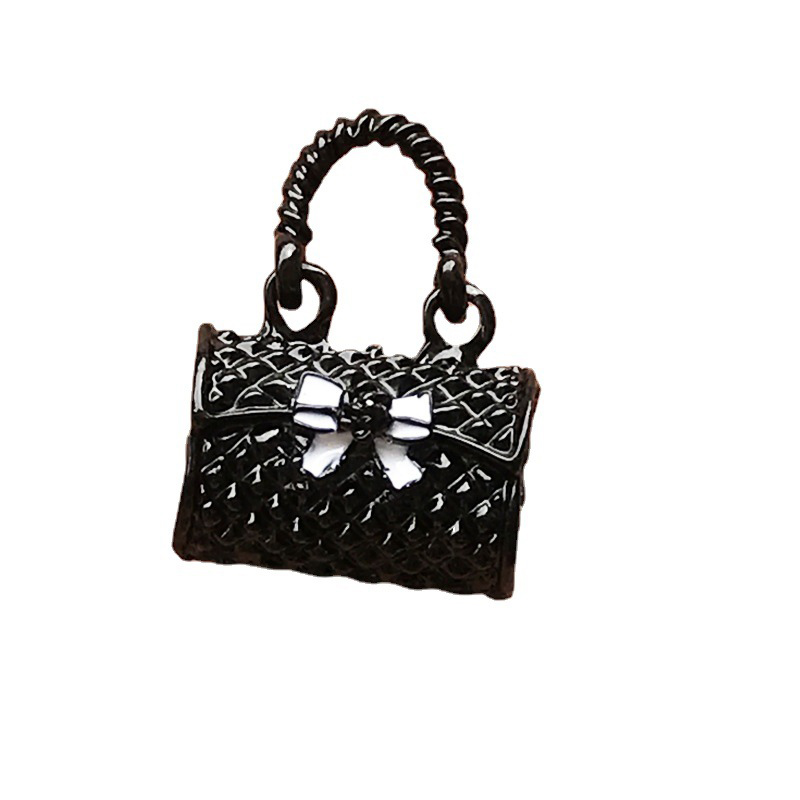 1pc Fashion Bag Enamel Charms  - Jewelry Making Knots 评论和价格