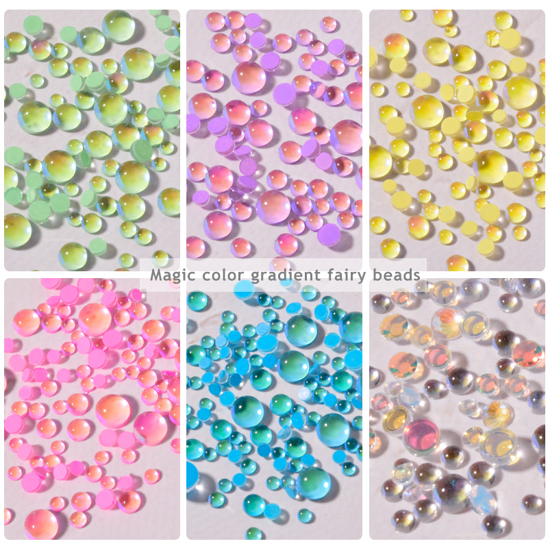 Candy Color Mermaid Round Clea - Crystal Bead Mix 评论和价格