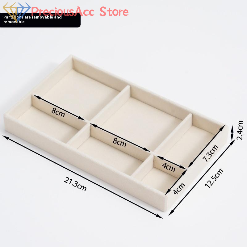 Velvet Jewelry Tray Display Ca - Jewelry Making Organizer 评论和价格