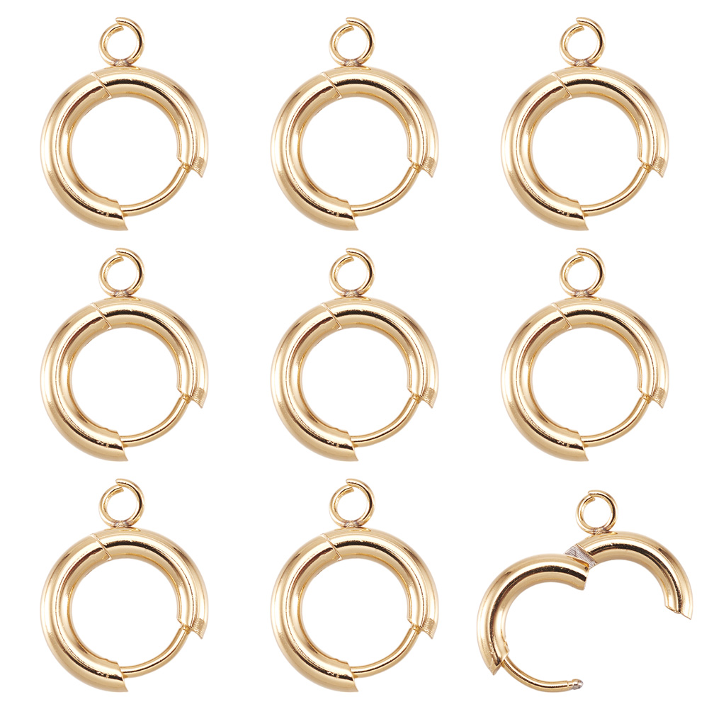 10pcs 201 Stainless Steel Hugg - Jewelry Making Knots 评论和价格