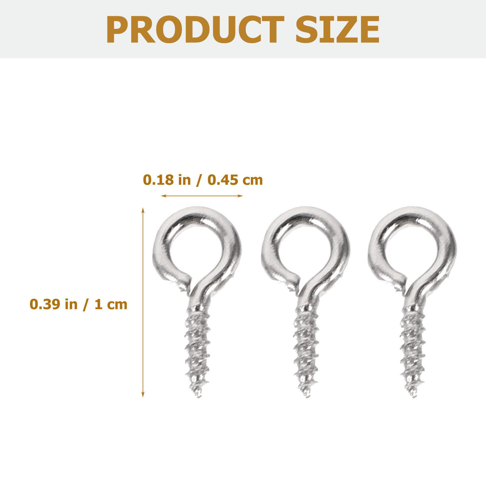 500Pcs Mini Screw Eye Pin Jewe - Jewelry Making Eye Pins 评论和价格
