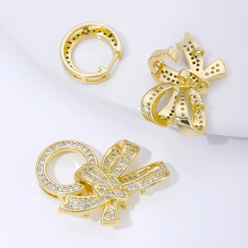 18K Gold Plated Pearl Clasps C - Jewelry Making Essentials 评论和价格