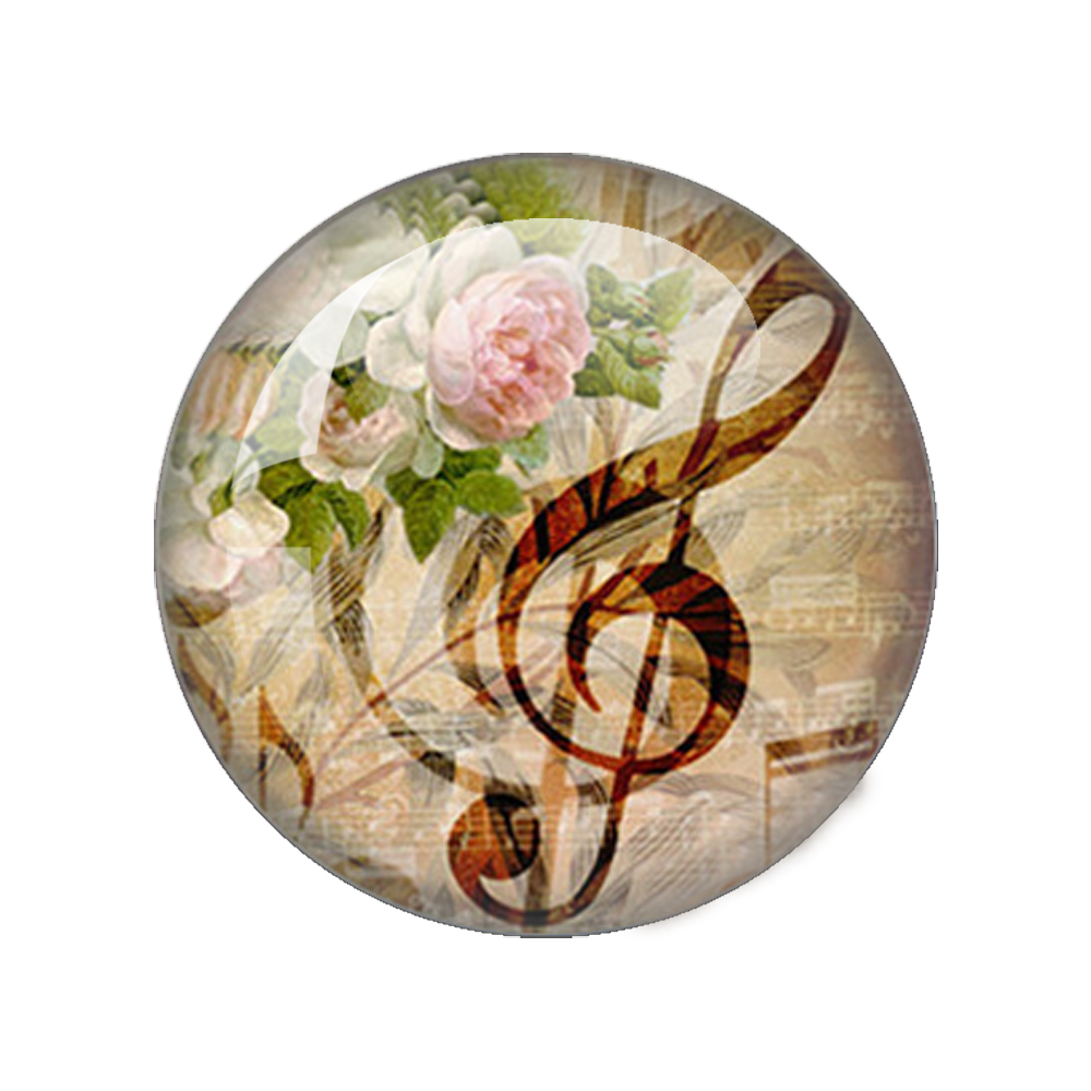 Music Notes Beauty 12pcs 10mm/ - Jewelry Making Notes 评论和价格