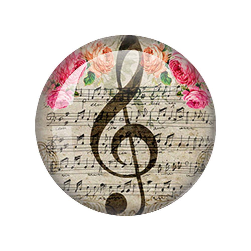 Music Notes Beauty 12pcs 10mm/ - Jewelry Making Notes 评论和价格