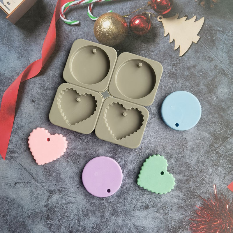 Round Heart Scented Wax Melt S - Jewelry Making Wax 评论和价格