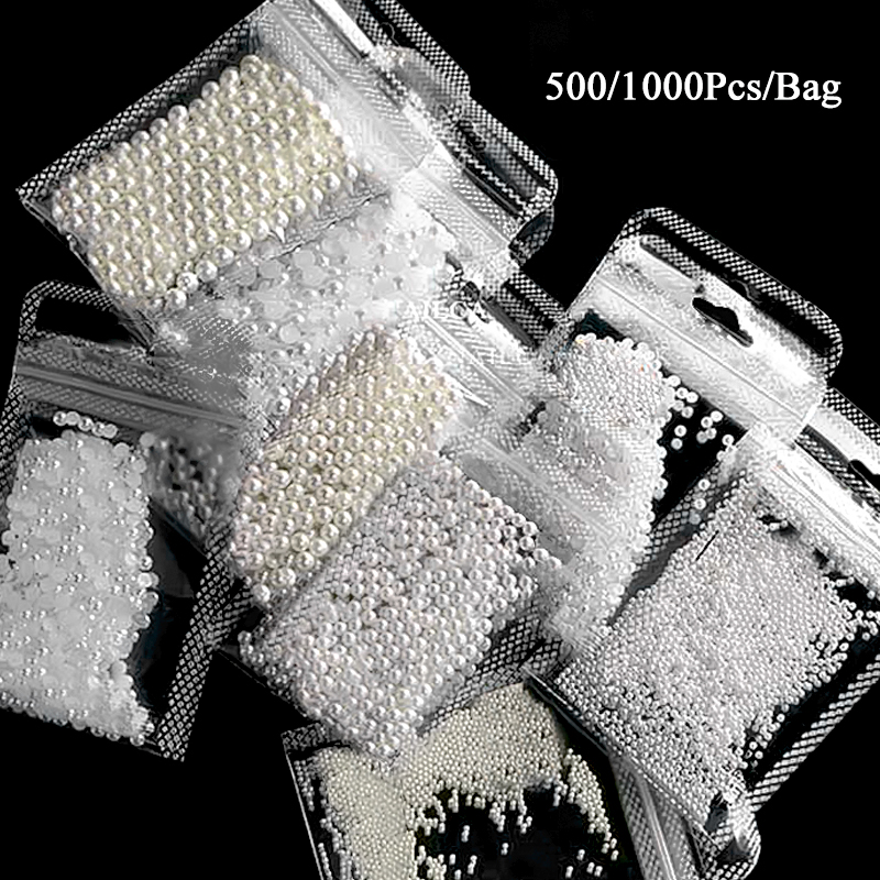 1 Bag Shimmering Crystal Nail  - Crystal Bead Mix 评论和价格