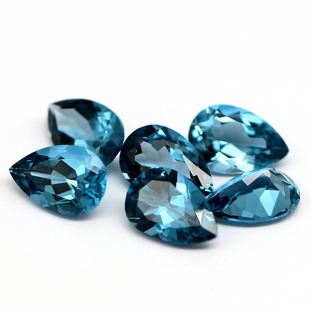 20pcs Real Natural Stone Pear  - Jewelry Making In London 评论和价格