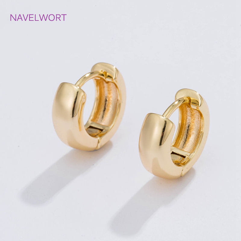 6 Sizes Gold Plated Circle Hoo - Jewelry Making Knots 评论和价格