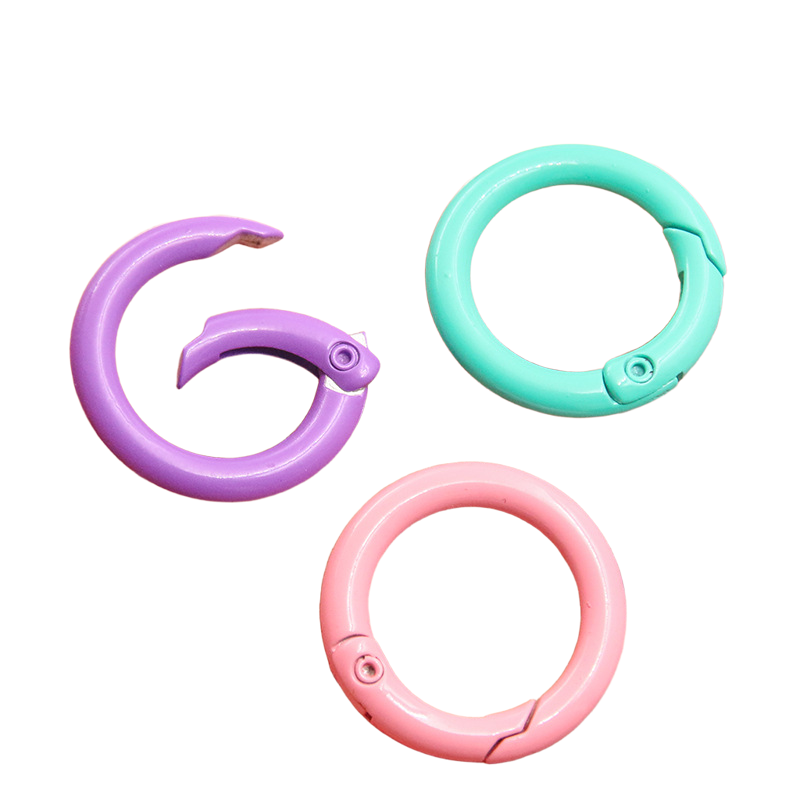 5-20pcs Colorful Spring O Ring - Jewelry Making School 评论和价格