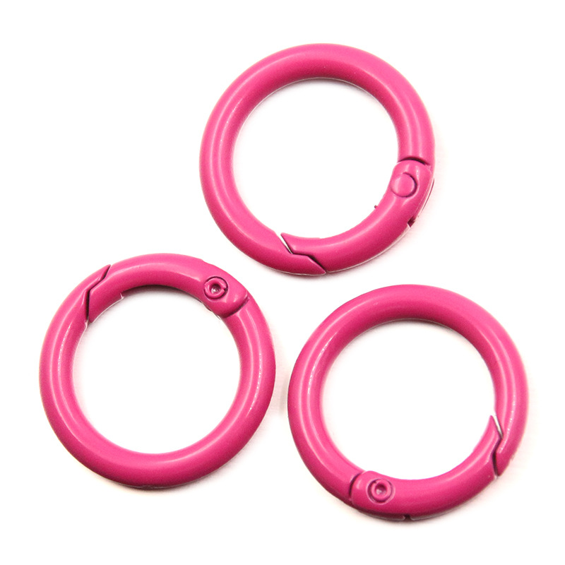5-20pcs Colorful Spring O Ring - Jewelry Making School 评论和价格