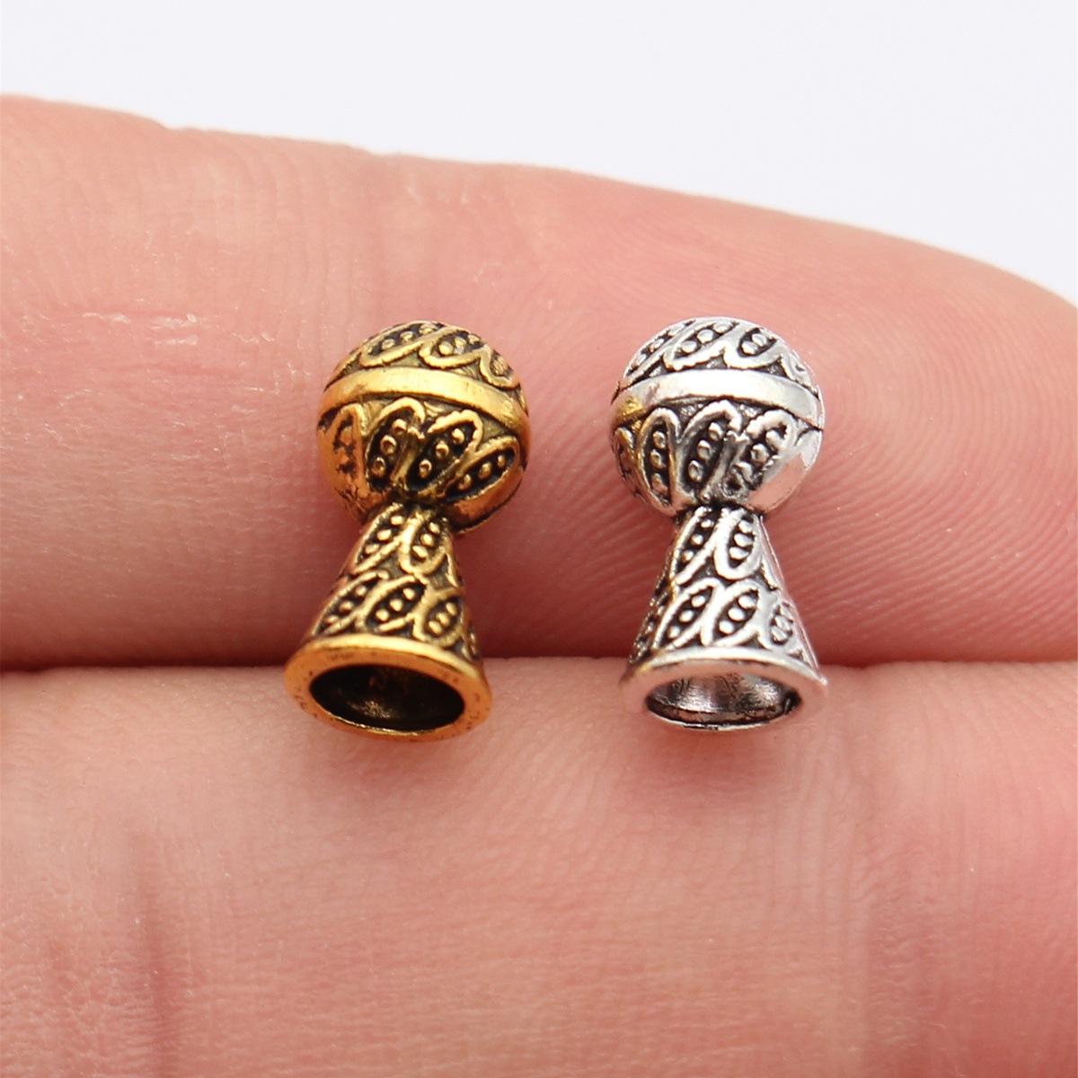 Metal Tassel Caps End Stopper  - Jewelry Making Wax 评论和价格