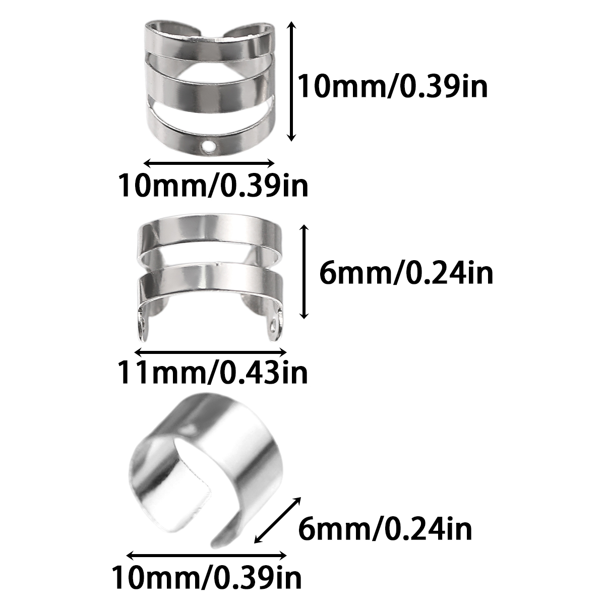 10-11mm Stainless Steel Double - Jewelry Making Thread 评论和价格