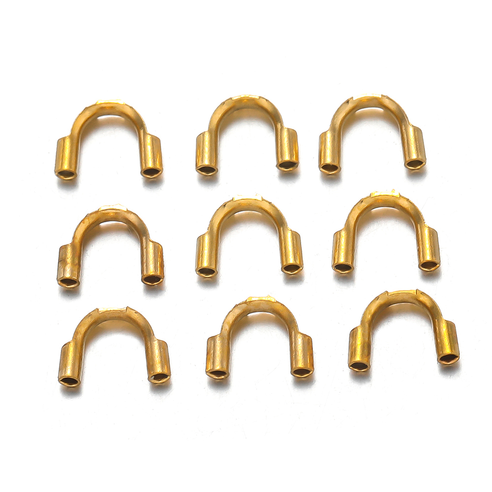 50pcs Gold Plated Stainless St - Jewelry Making Thread 评论和价格
