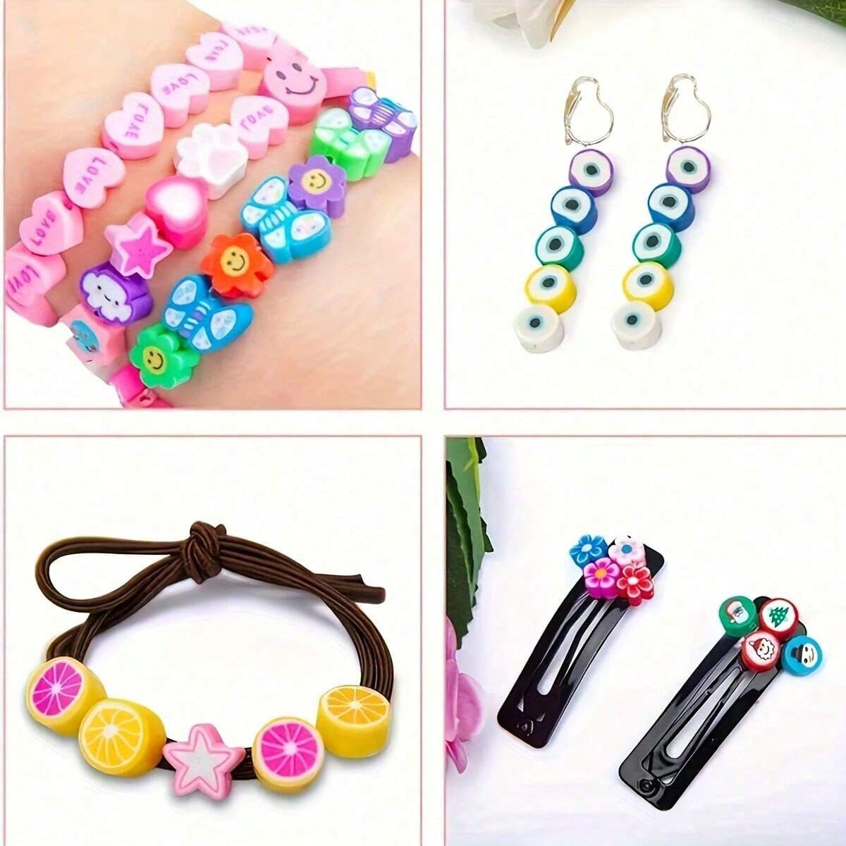 1450/1200/250pcs Polymer Clay  - Jewelry Making Thread 评论和价格