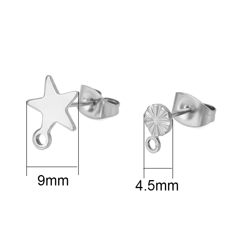 20pcs Hypoallergenic Stainless - Jewelry Making School 评论和价格