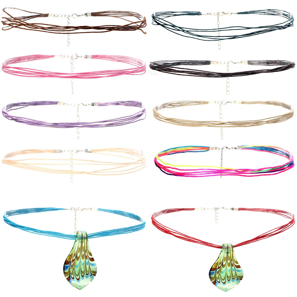 1.0mm/1.5mm 43CM Length 6Stran - Jewelry Making Wax 评论和价格