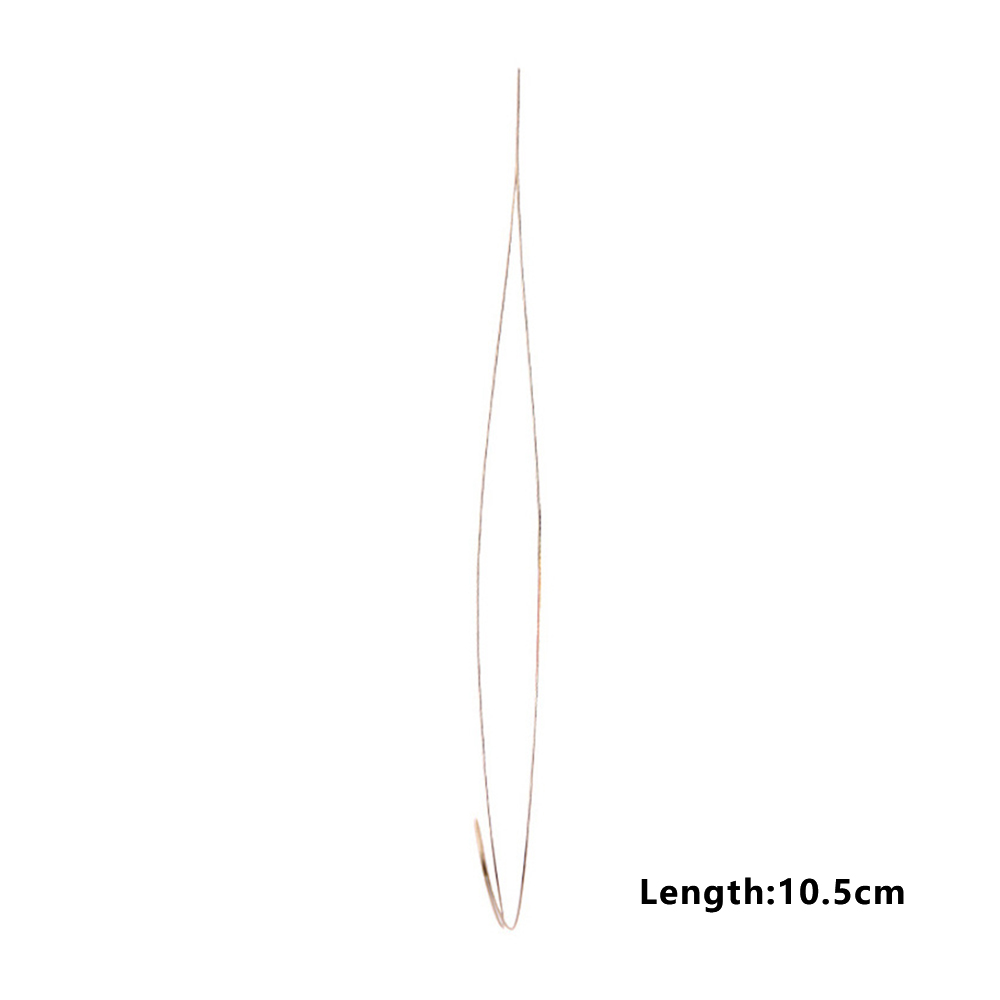 3pcs Stainless Steel Curved Ho - Jewelry Making Eye Pins 评论和价格