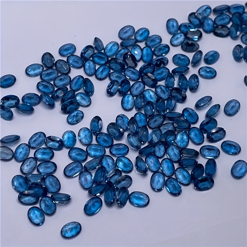 1pc natural London blue topaz- - Jewelry Making In London 评论和价格