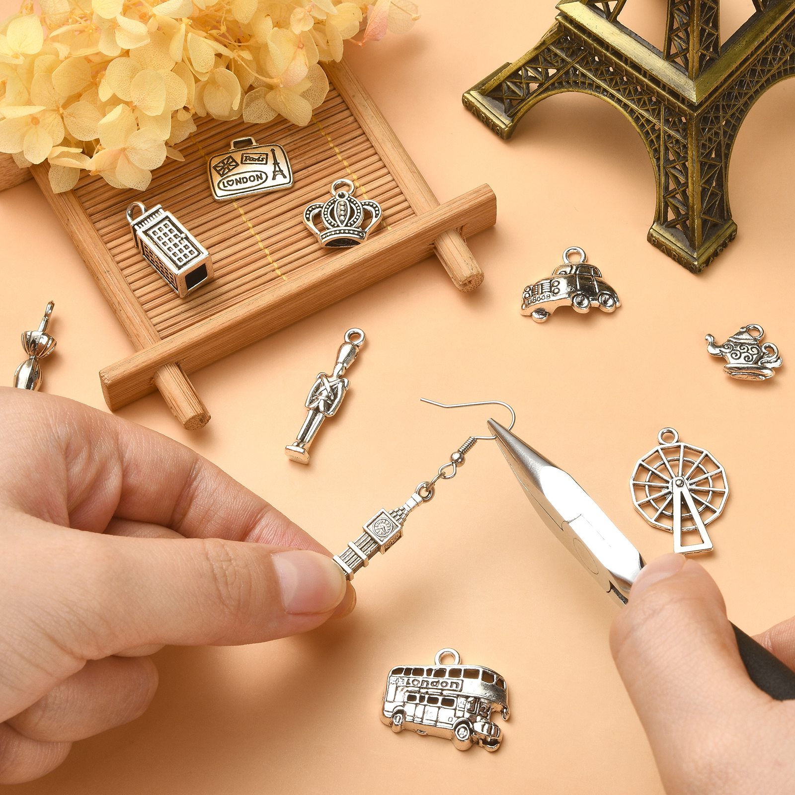 PandaHall 100Pcs 10 Styles Lon - Jewelry Making In London 评论和价格