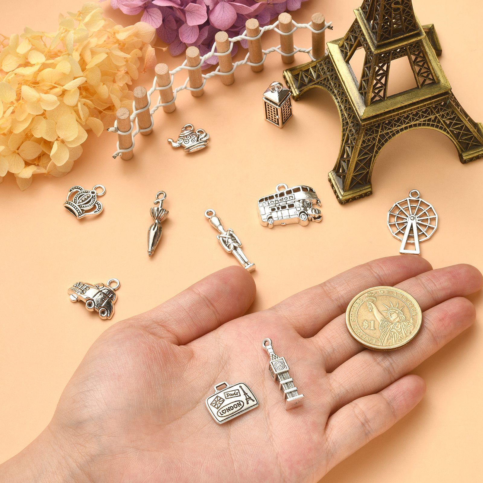 PandaHall 100Pcs 10 Styles Lon - Jewelry Making In London 评论和价格