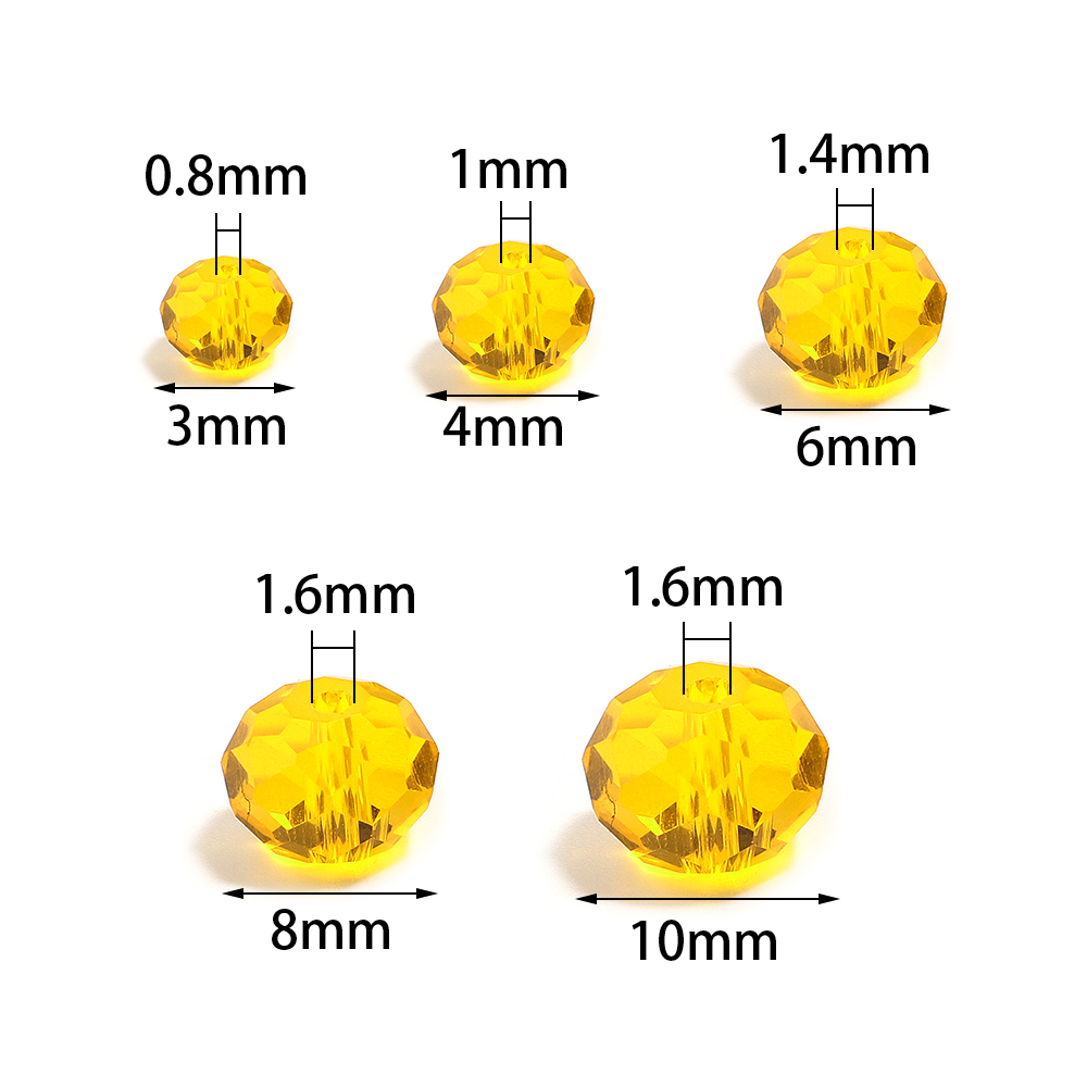 50-200pcs Faceted Crystal Bead - Crystal Bead Mix 评论和价格