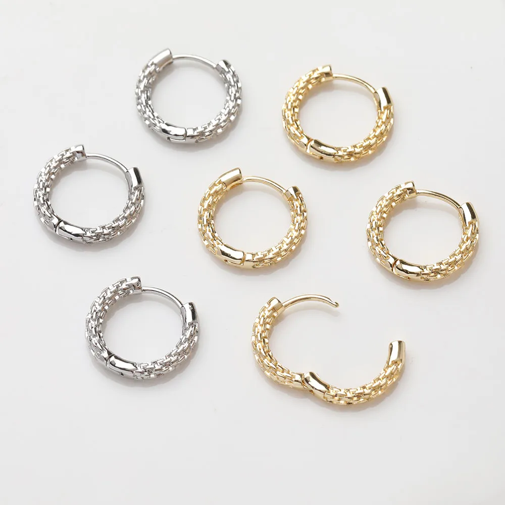 4PCS Dainty Ear Hook Earrings  - Jewelry Making Knots 评论和价格