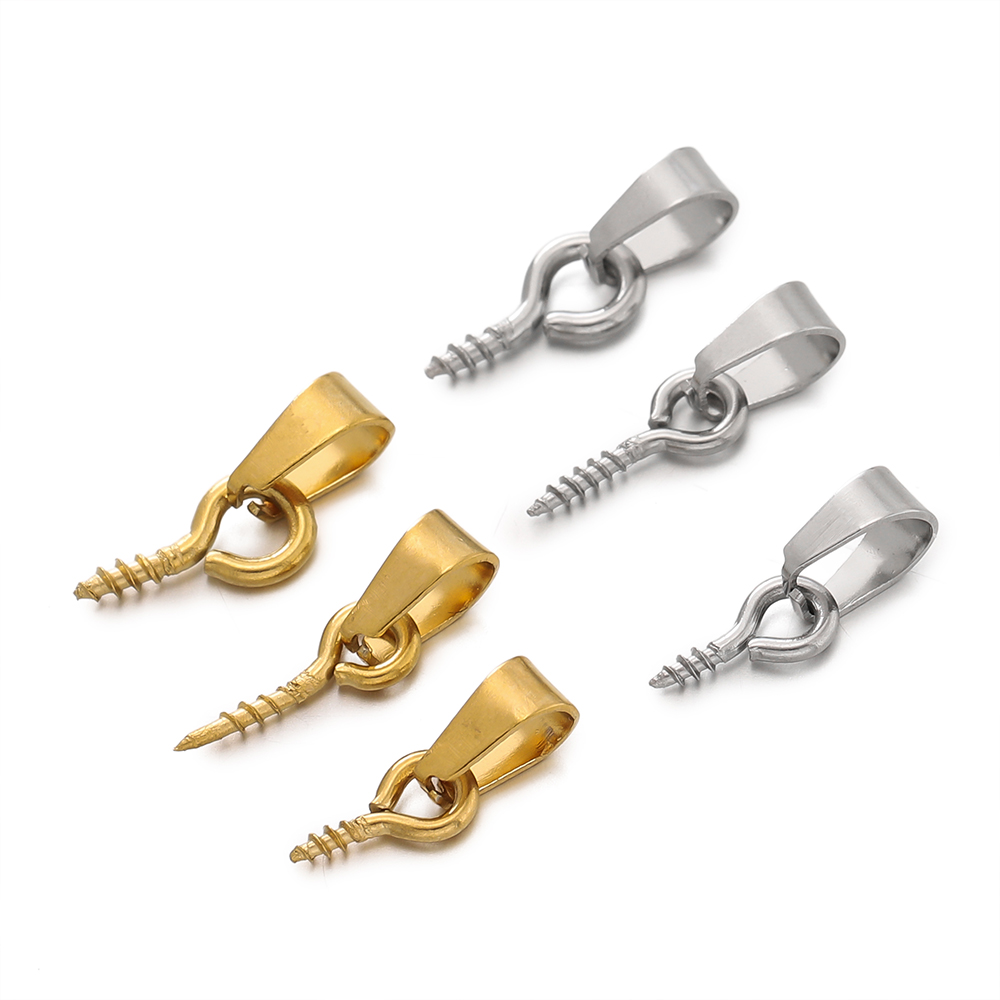 20pcs Stainless Steel Screw Ey - Jewelry Making Eye Pins 评论和价格