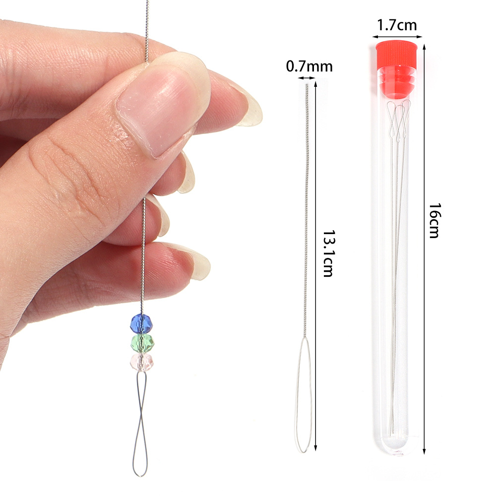 5pcs Beading Needles Big Eye B - Jewelry Making Eye Pins 评论和价格
