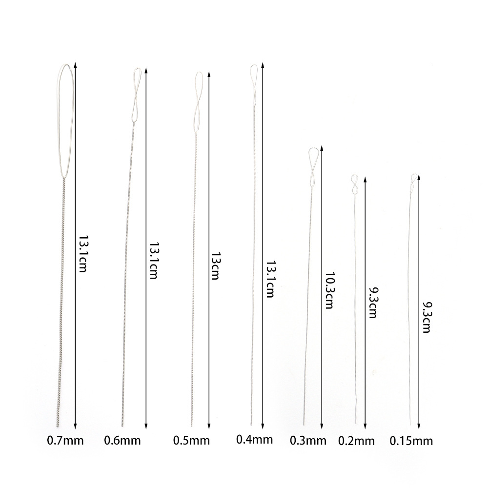 5pcs Beading Needles Big Eye B - Jewelry Making Eye Pins 评论和价格
