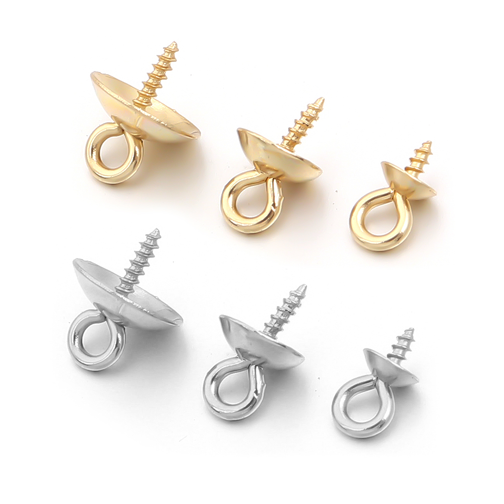 20pcs Stainless Steel Screw Ey - Jewelry Making Eye Pins 评论和价格