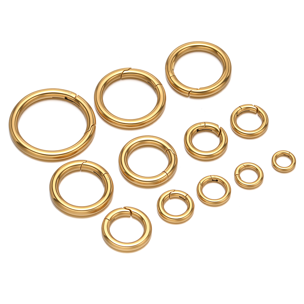2Pcs/Lot Round Spring Clasps S - Jewelry Making School 评论和价格