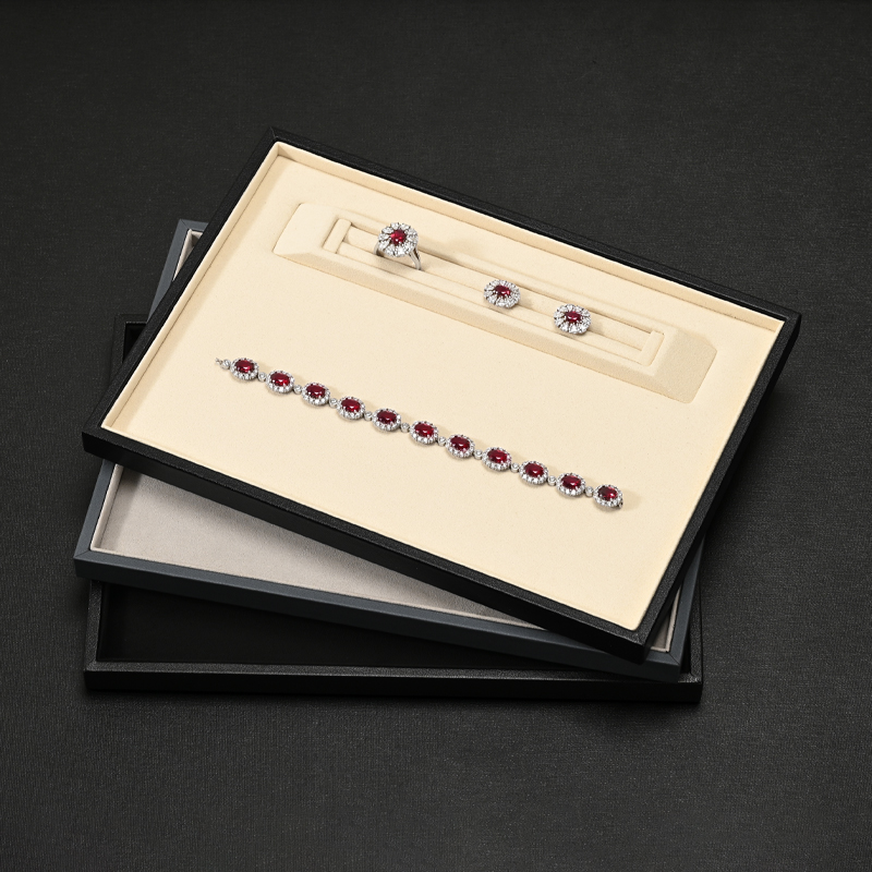 Oirlv Leather Jewelry Tray Rin - Jewelry Making Organizer 评论和价格