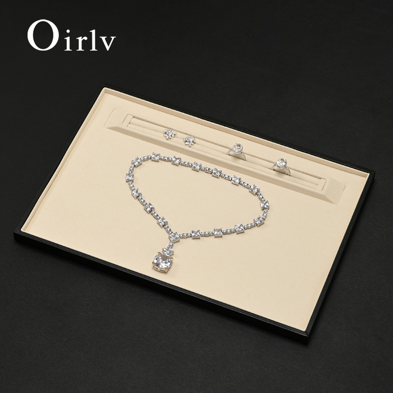 Oirlv Leather Jewelry Tray Rin - Jewelry Making Organizer 评论和价格