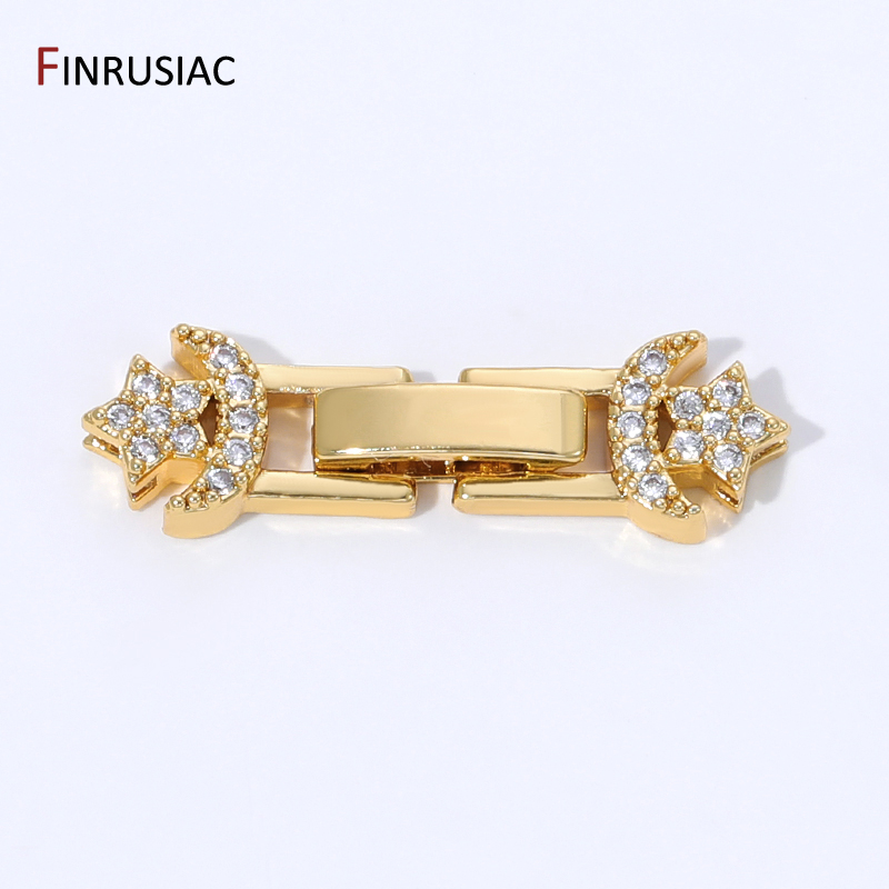 18K Gold Plated Brass Pearl Cl - Jewelry Making Essentials 评论和价格